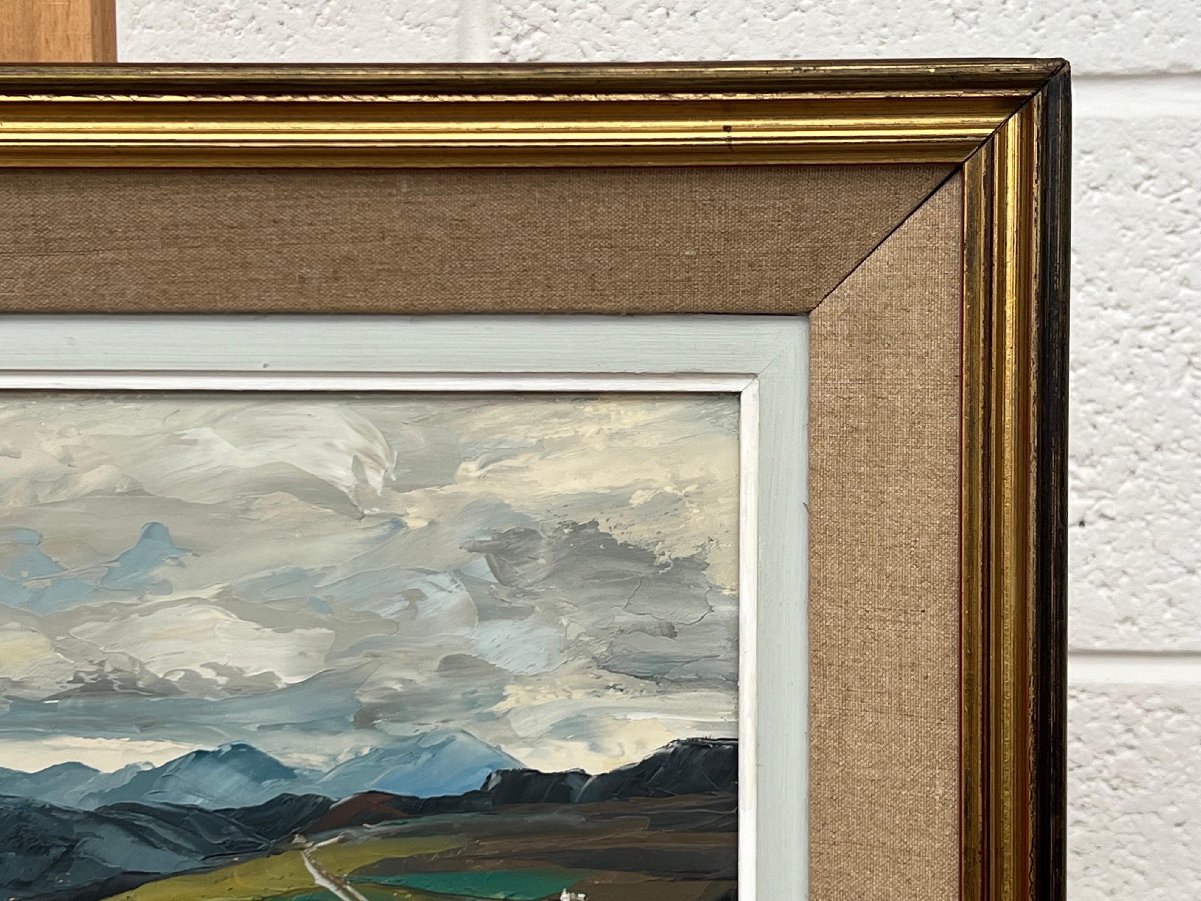 Scottish Highland Seascape Shoreline Impasto Painting by Royal Society Artist For Sale 14