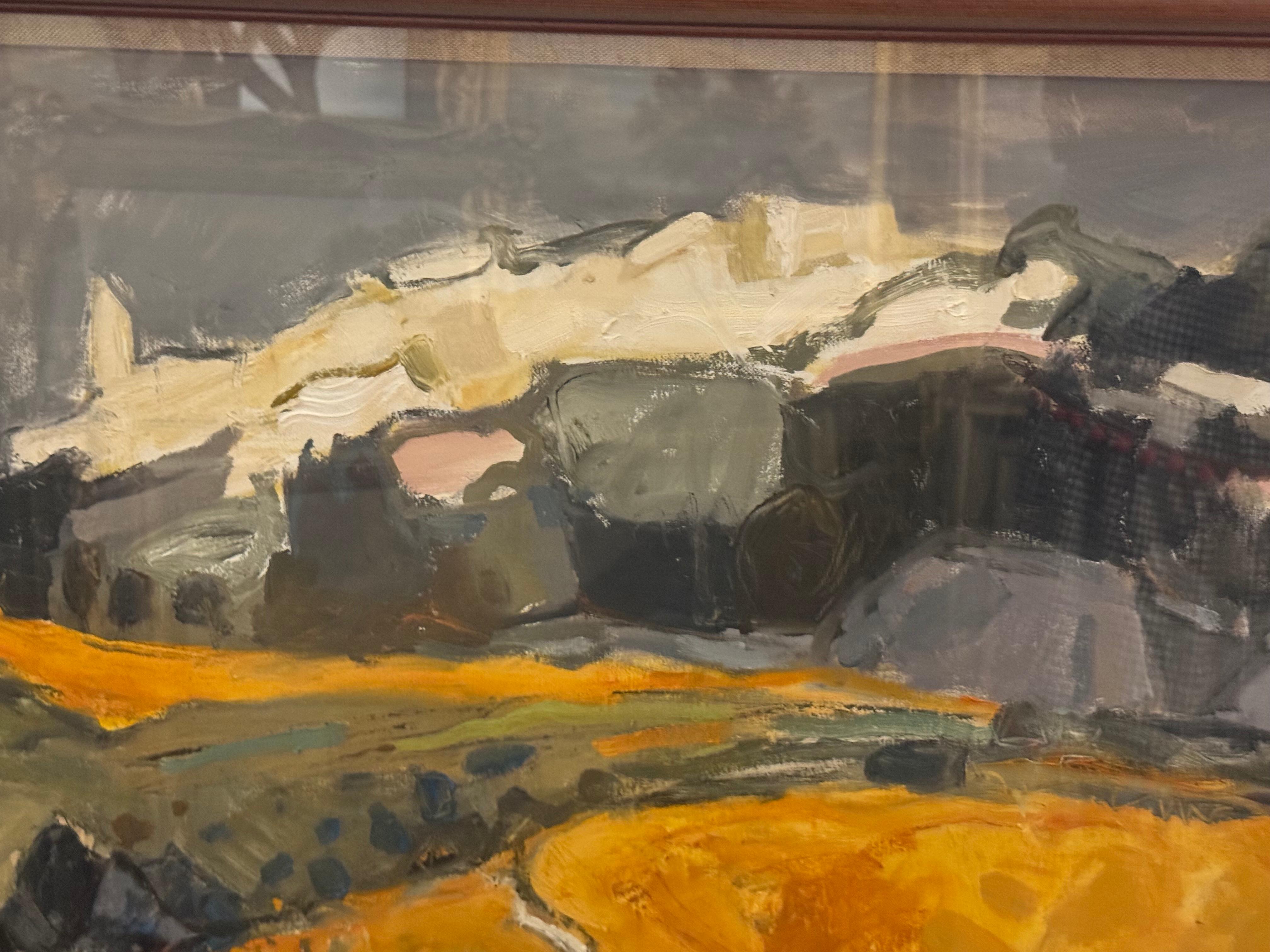 Sunflowers of Provence, Expression abstraite 20e siècle/début 21e siècle écossais en vente 9