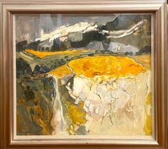 Vintage Sunflowers of Provence, Abstract Expression 20th C/early 21st C Scottish