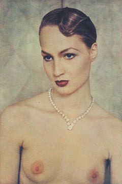 Rebecca with Diamond Necklace. 1984