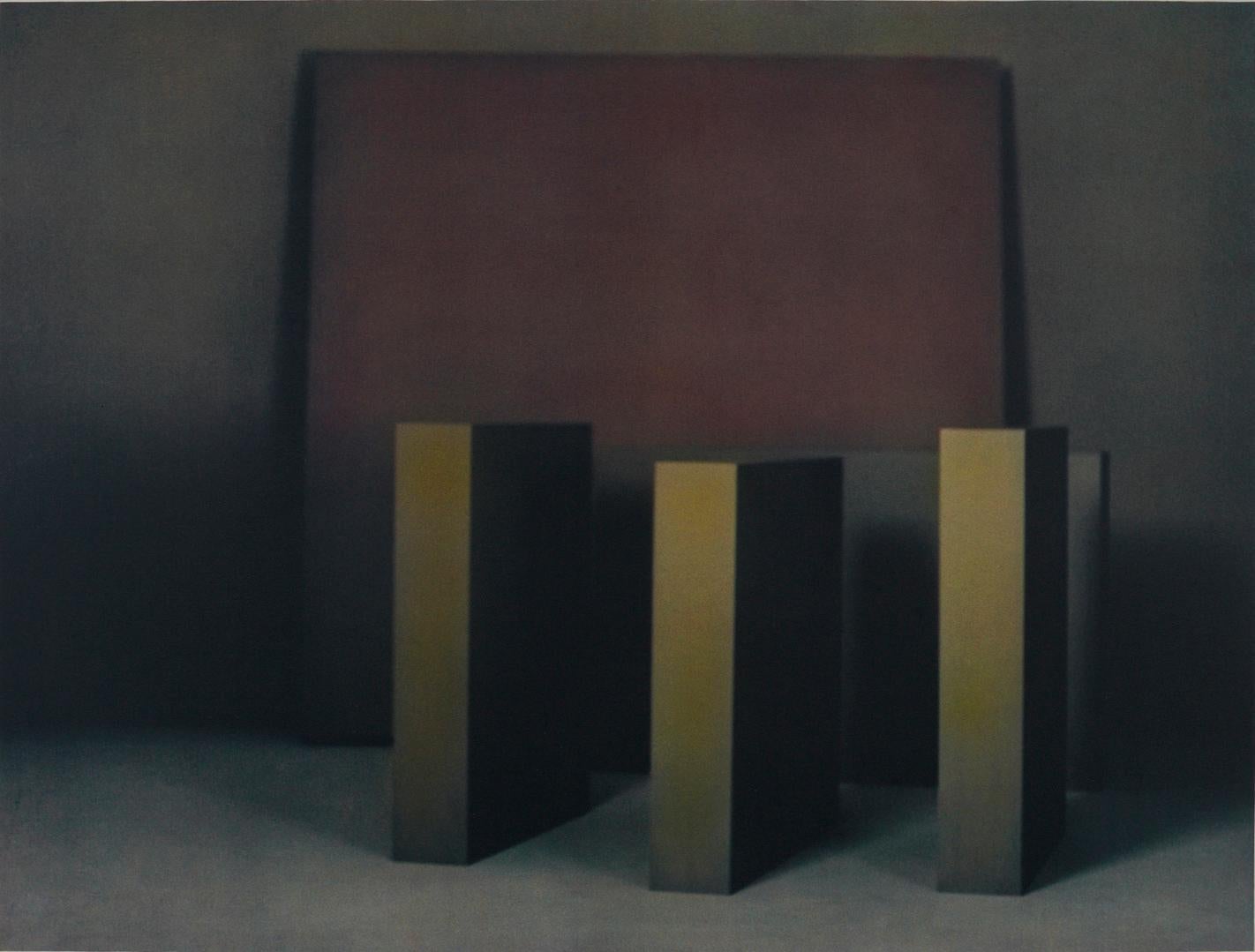 Sheila Metzner Color Photograph - Volumes Occupying Space.