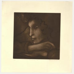 Sheila Oliner (1930-2020) - 1994 Aquatint, Rachael III
