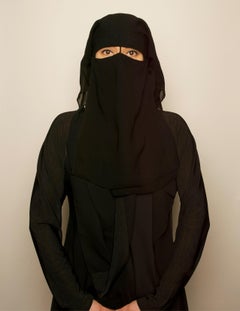 Saudi Arabian Woman, contemporary, photography, selfportraiture, black