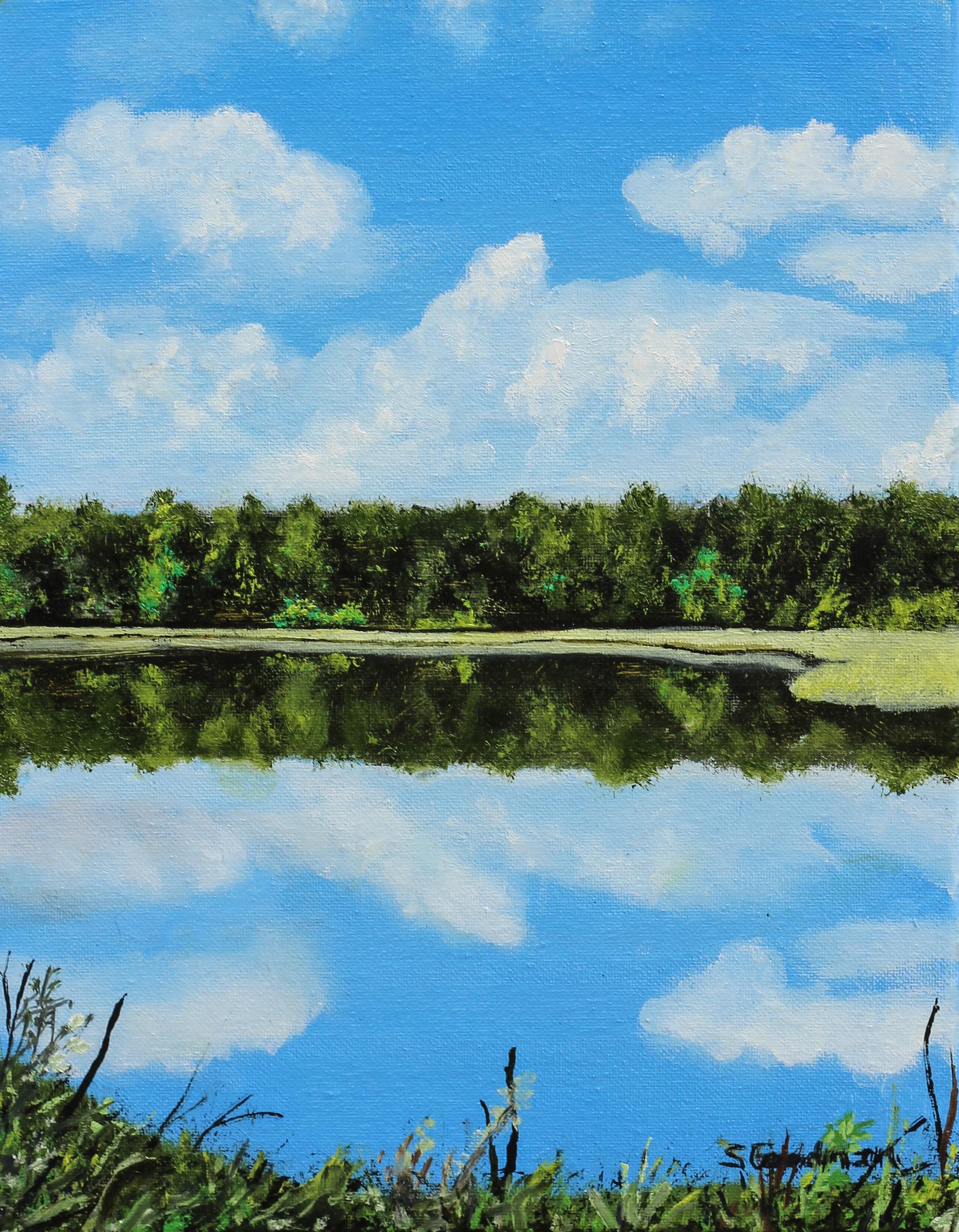 Reflections, Oil Painting