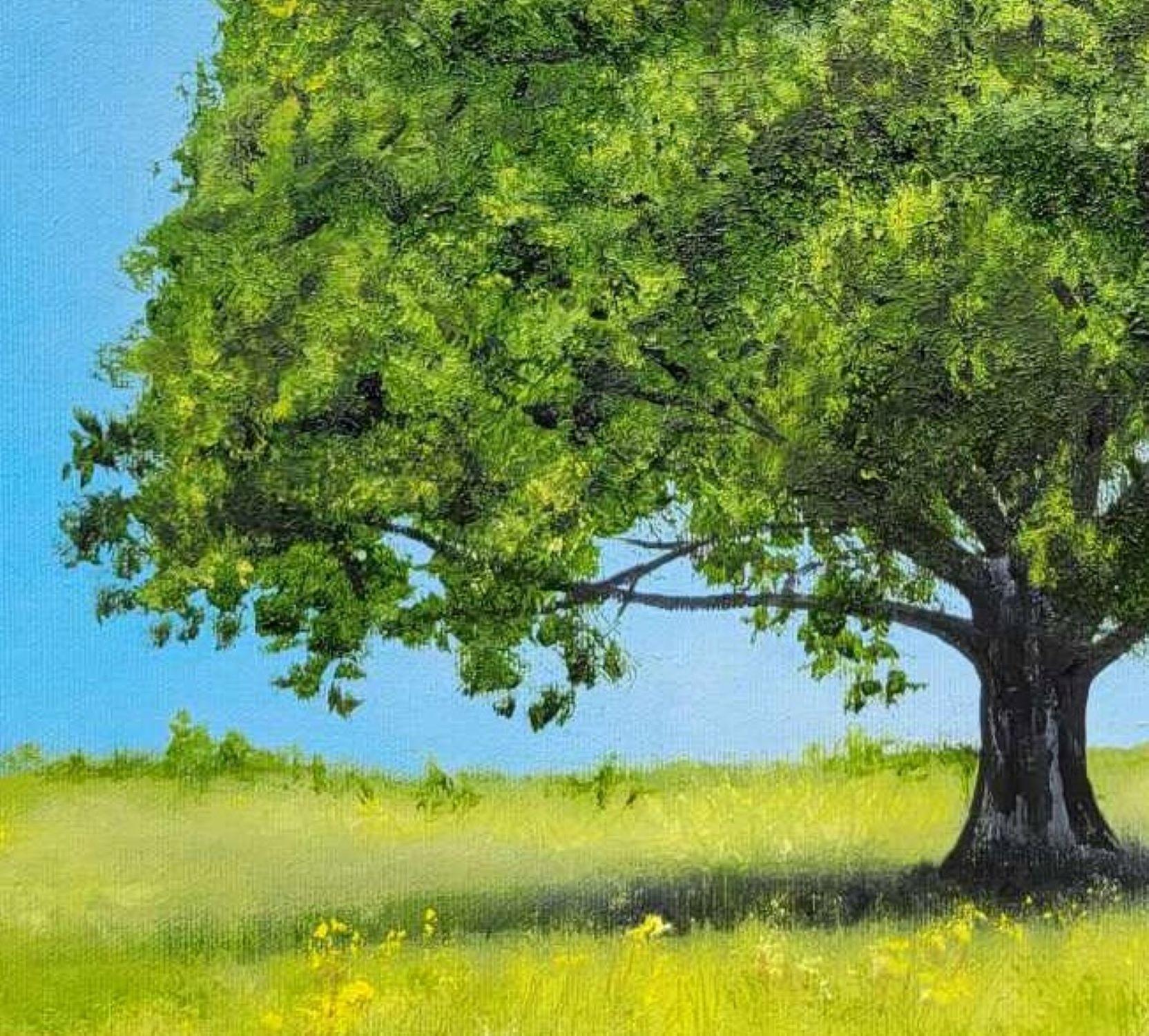 The Mighty Oak, Oil Painting For Sale 1