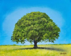 The Mighty Oak, Oil Painting