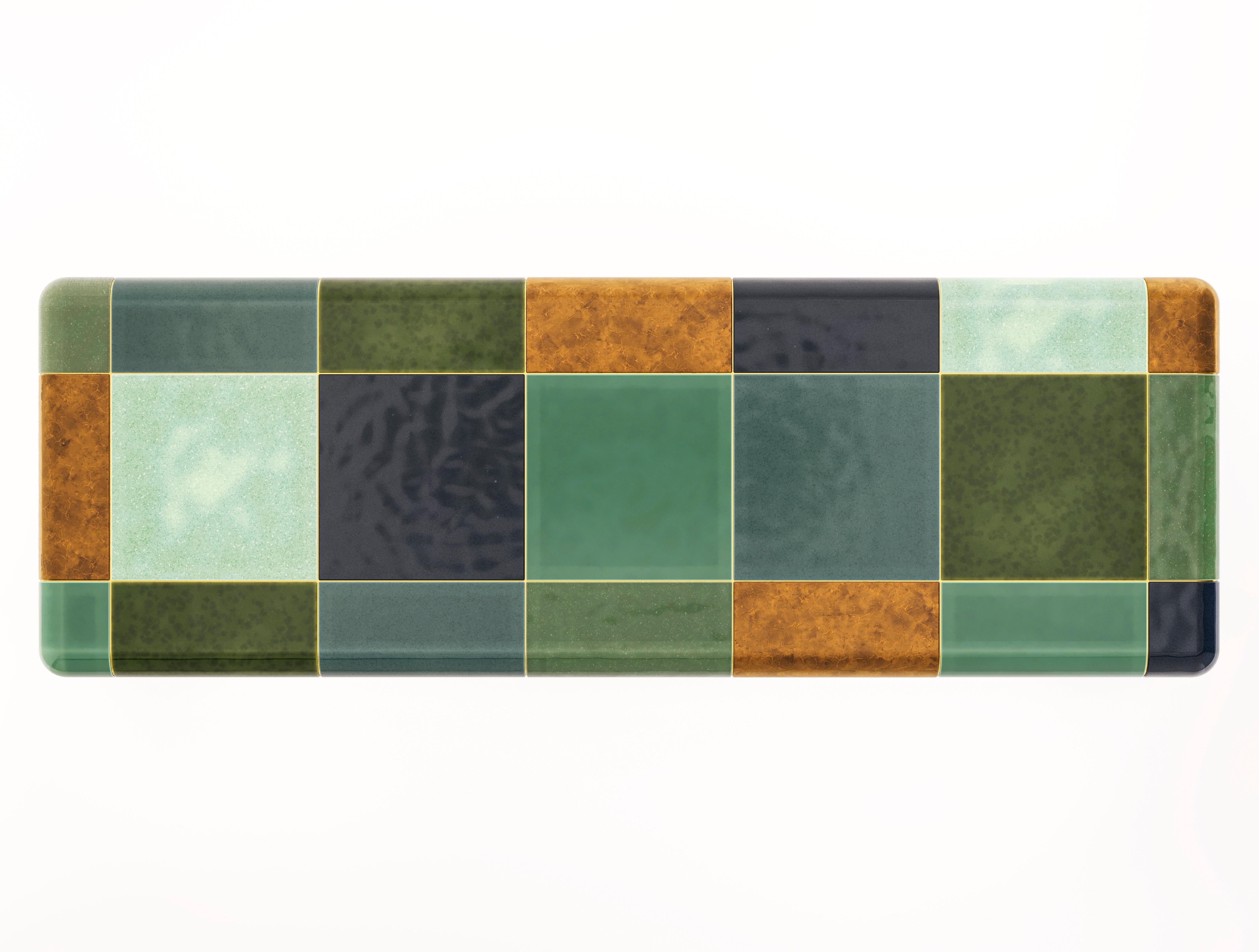 Introducing the 'Shelby Dinner Table' by Nestor & Rotsen, where artistry meets functionality. This meticulously crafted table combines handcrafted ceramic excellence with contemporary design. Its sleek lines and unique ceramic surface make a bold