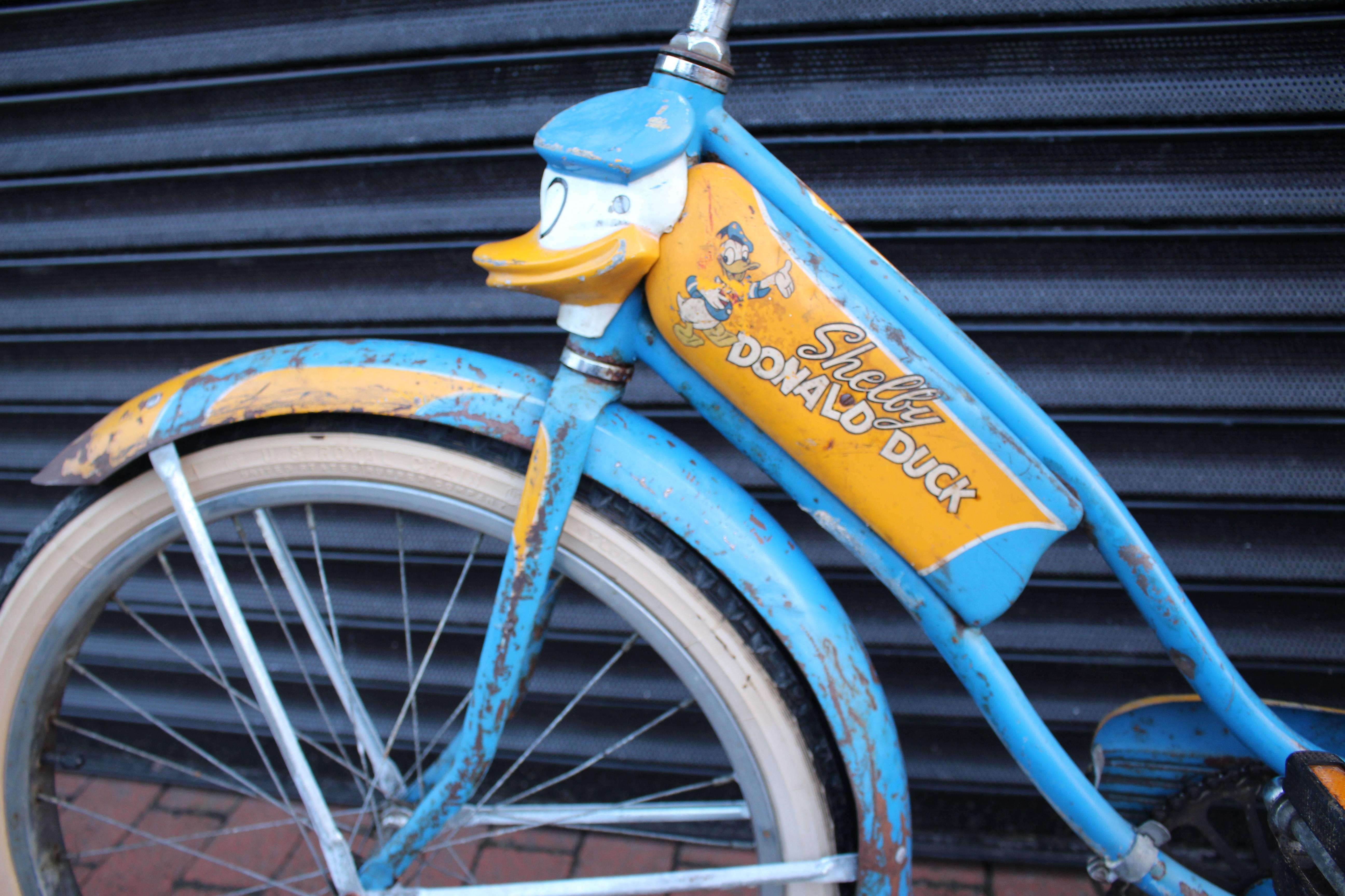 Mid-20th Century Shelby Donald Duck Bicycle, 1949 For Sale