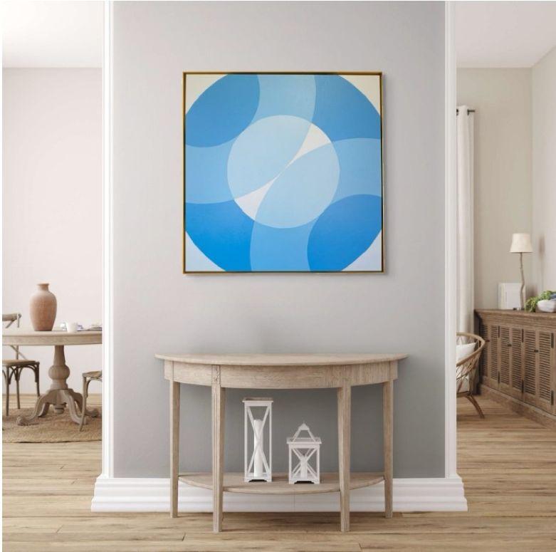 In the Ring (Geometrische Abstraktion), Painting, von Shelby K. Smith