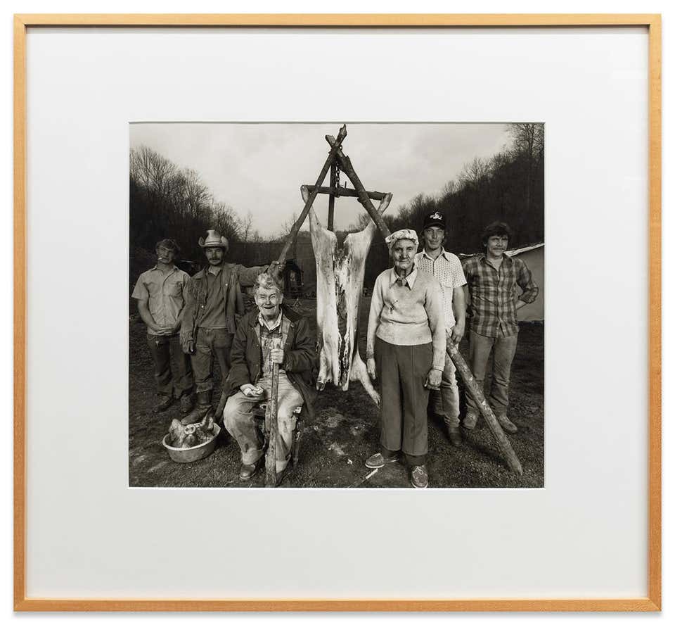Hog Killing - Appalachia, Family, South, Black and White, Documentary