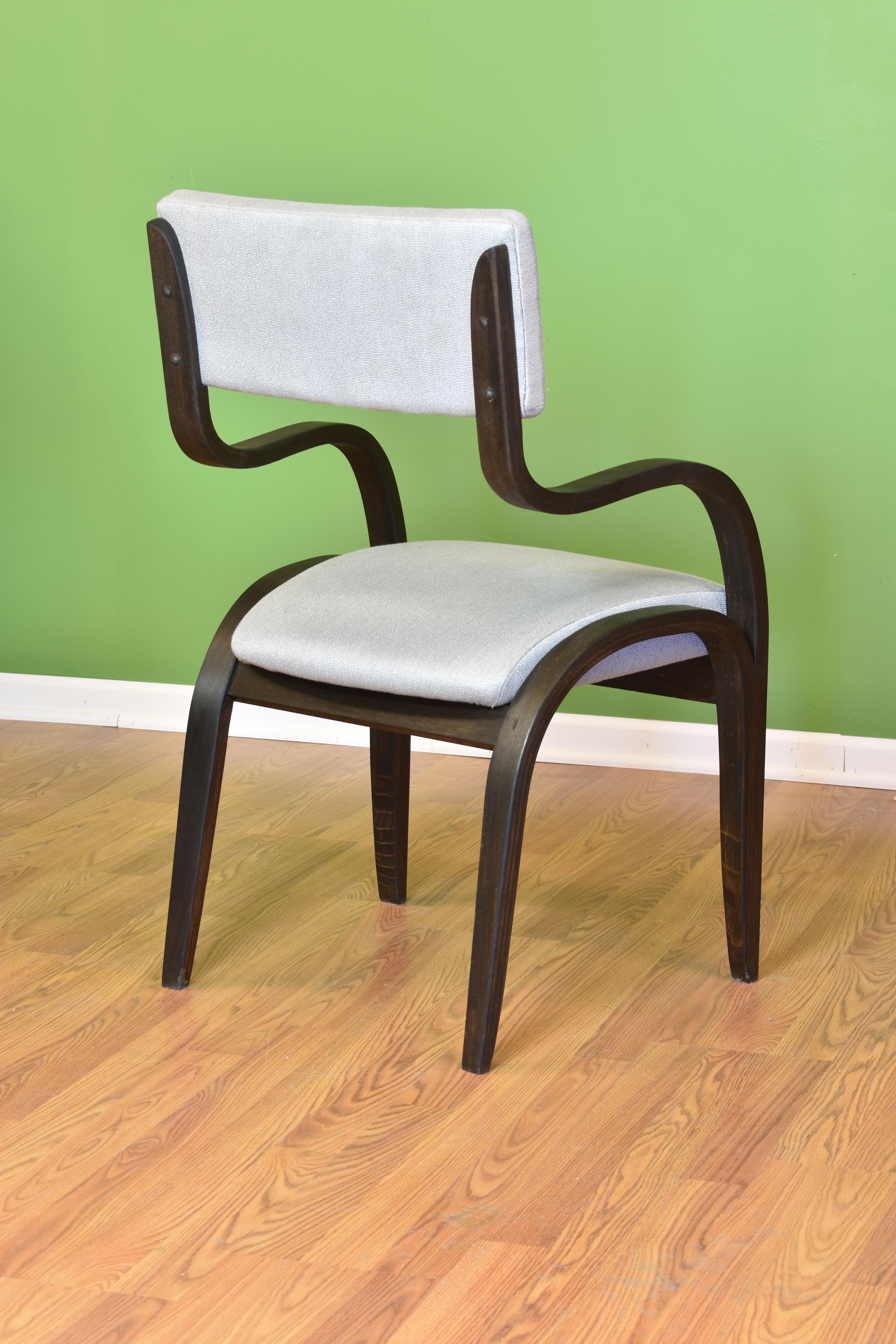 Modern Sheldon Dining Chair by Lee Weitzman For Sale