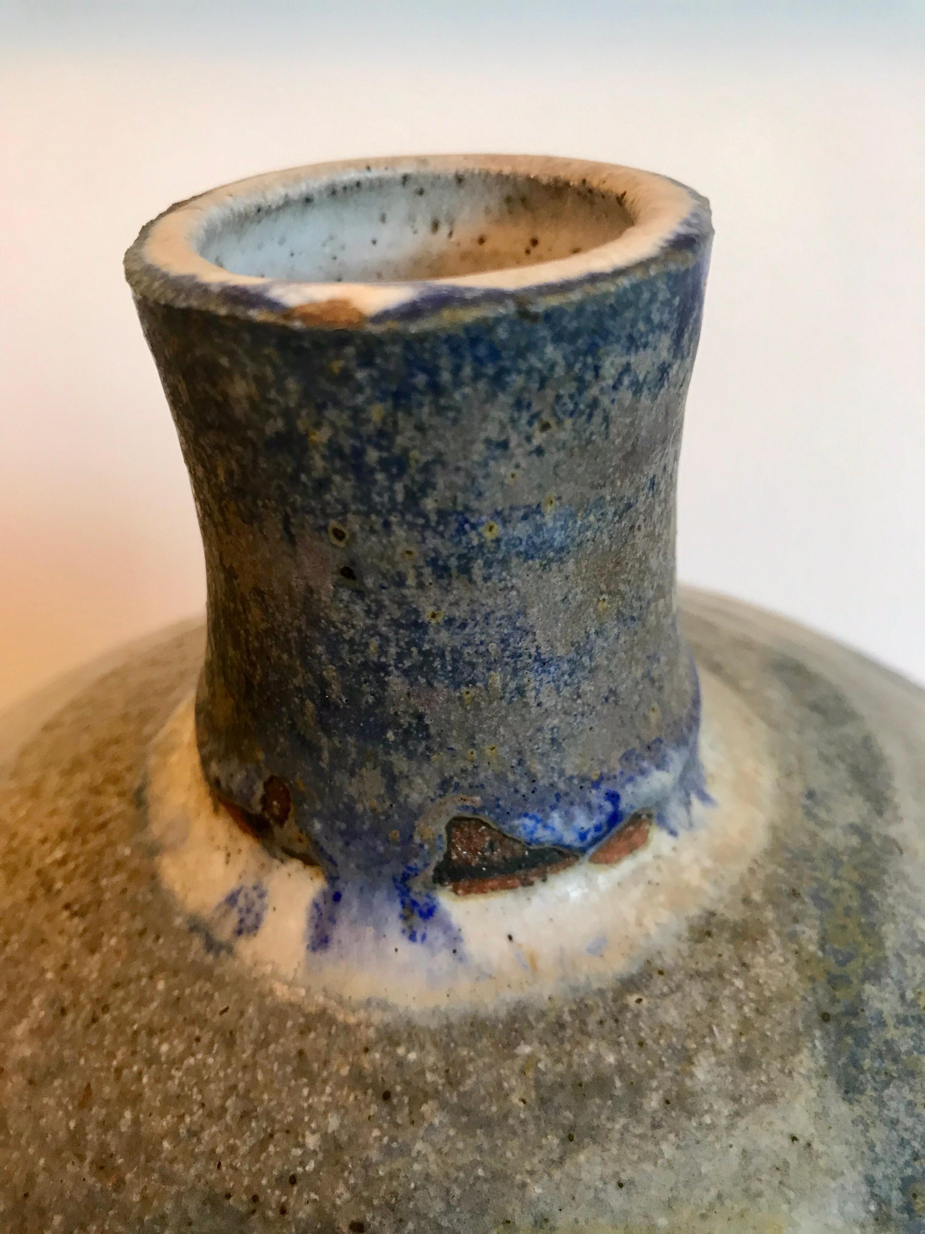 Sheldon Kaganoff Studio Pottery Vase In Good Condition In Los Angeles, CA