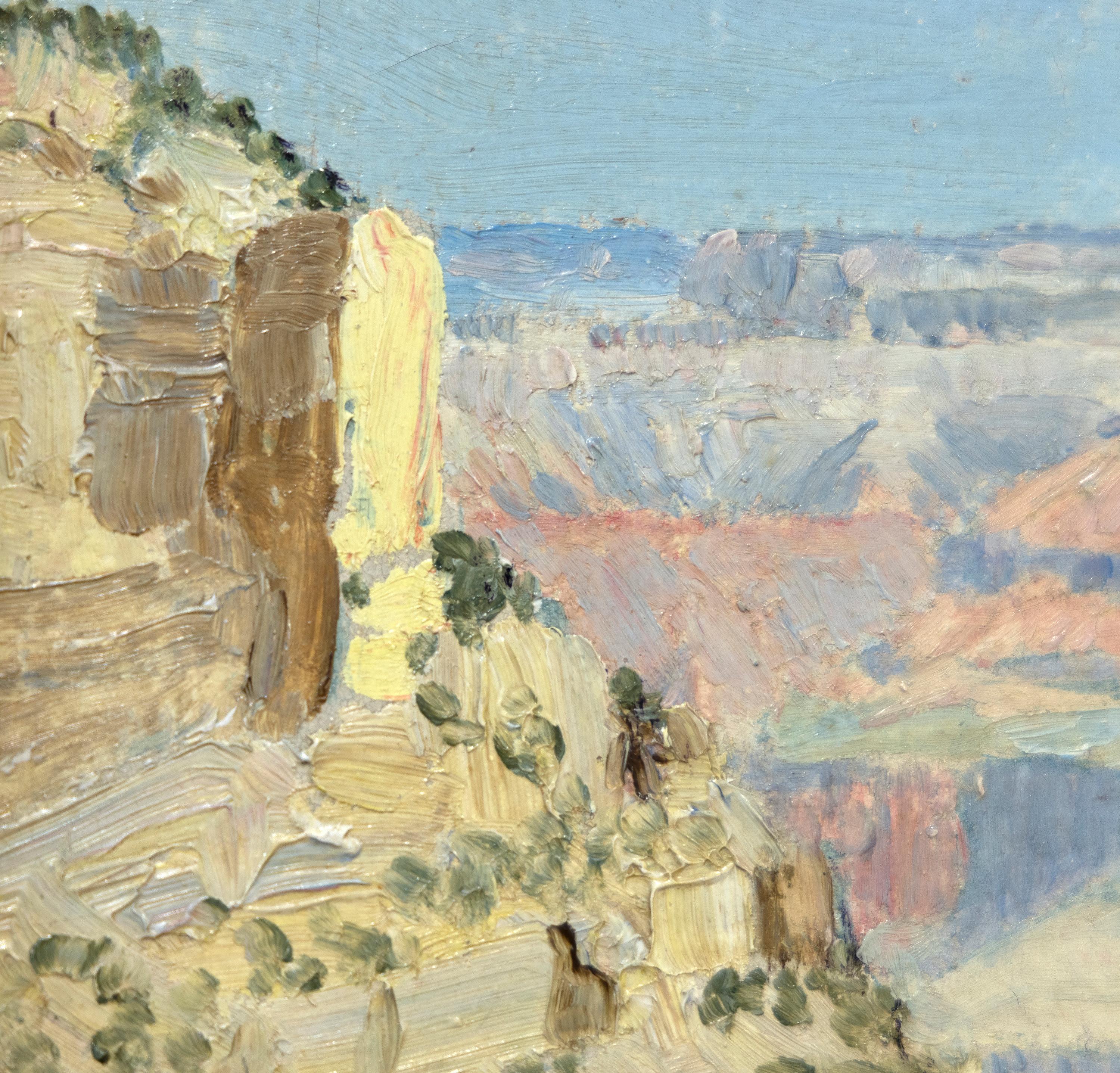 Grand Canyon Series - American Realist Painting by Sheldon Parsons