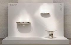 Shelf Aluminum Sculpture 'Hex Collection' by Michael Young