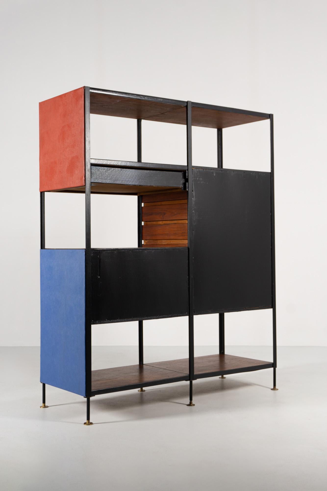 Shelf attr. Osvaldo Borsani 1960 In Good Condition For Sale In Berlin, DE