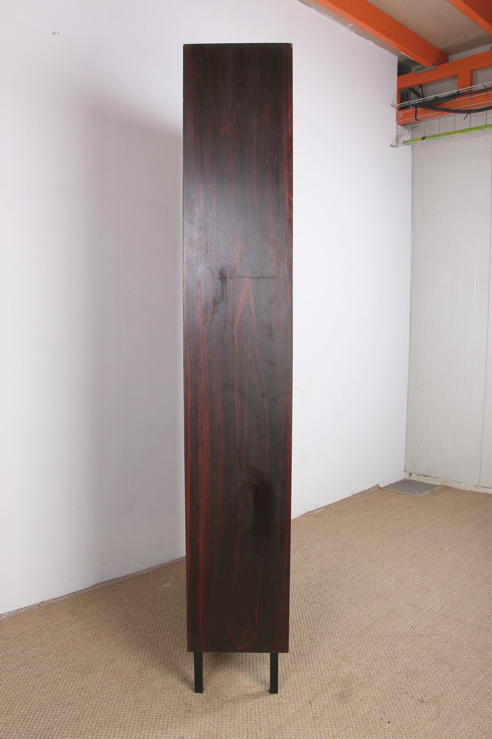 Shelf, High Danish Bookcase in Rosewood by Erik Brouer, 1960 For Sale 6