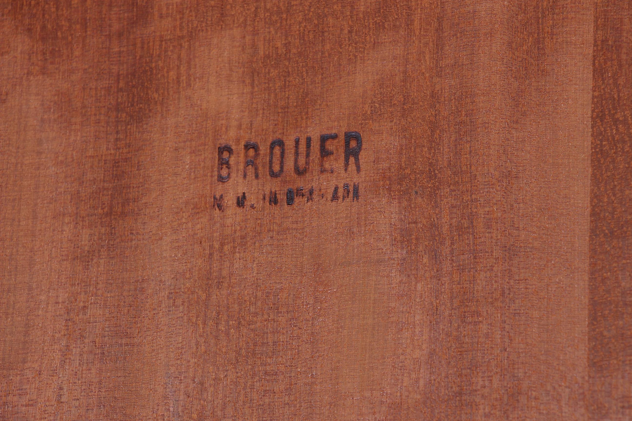 Étagère haute bibliothèque danoise en bois de rose d'Erik Brouer, 1960 en vente 5