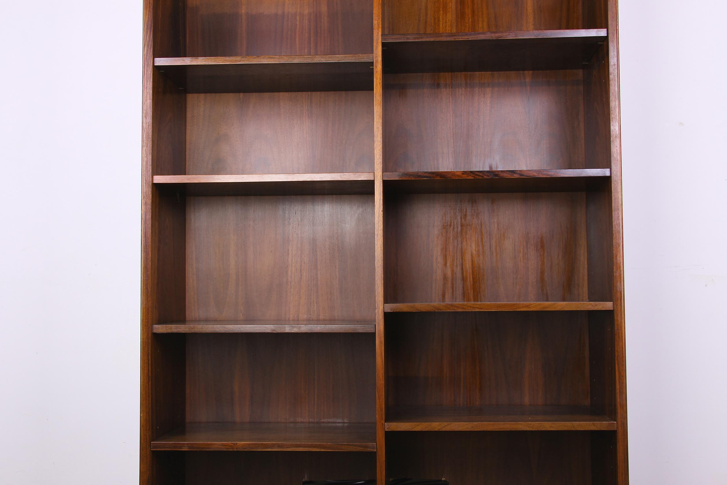 Mid-20th Century Shelf, High Danish Bookcase in Rosewood by Erik Brouer, 1960 For Sale