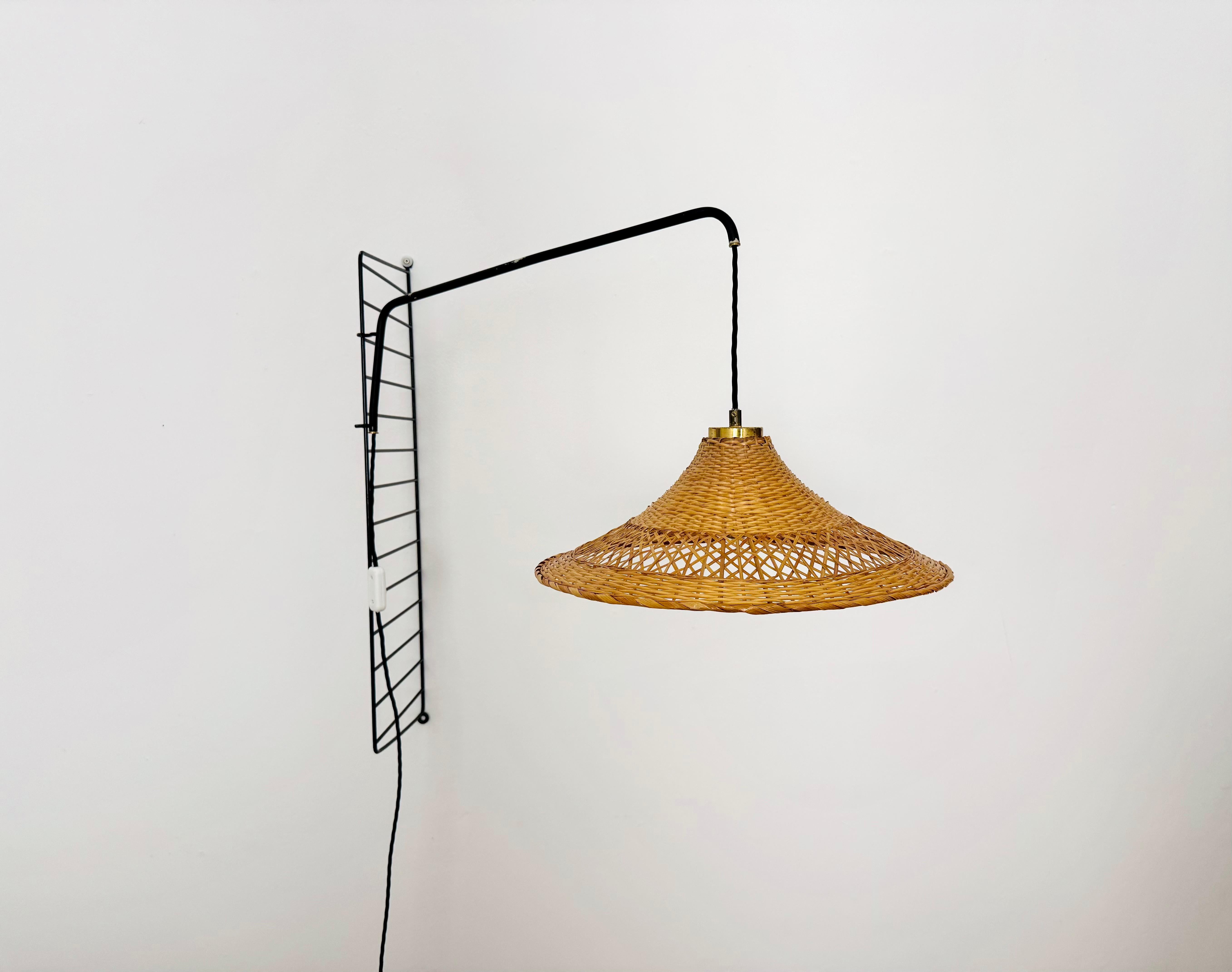 Mid-Century Modern Shelf Lamp by Kajsa & Nils ''Nisse'' Strinning for String Design For Sale