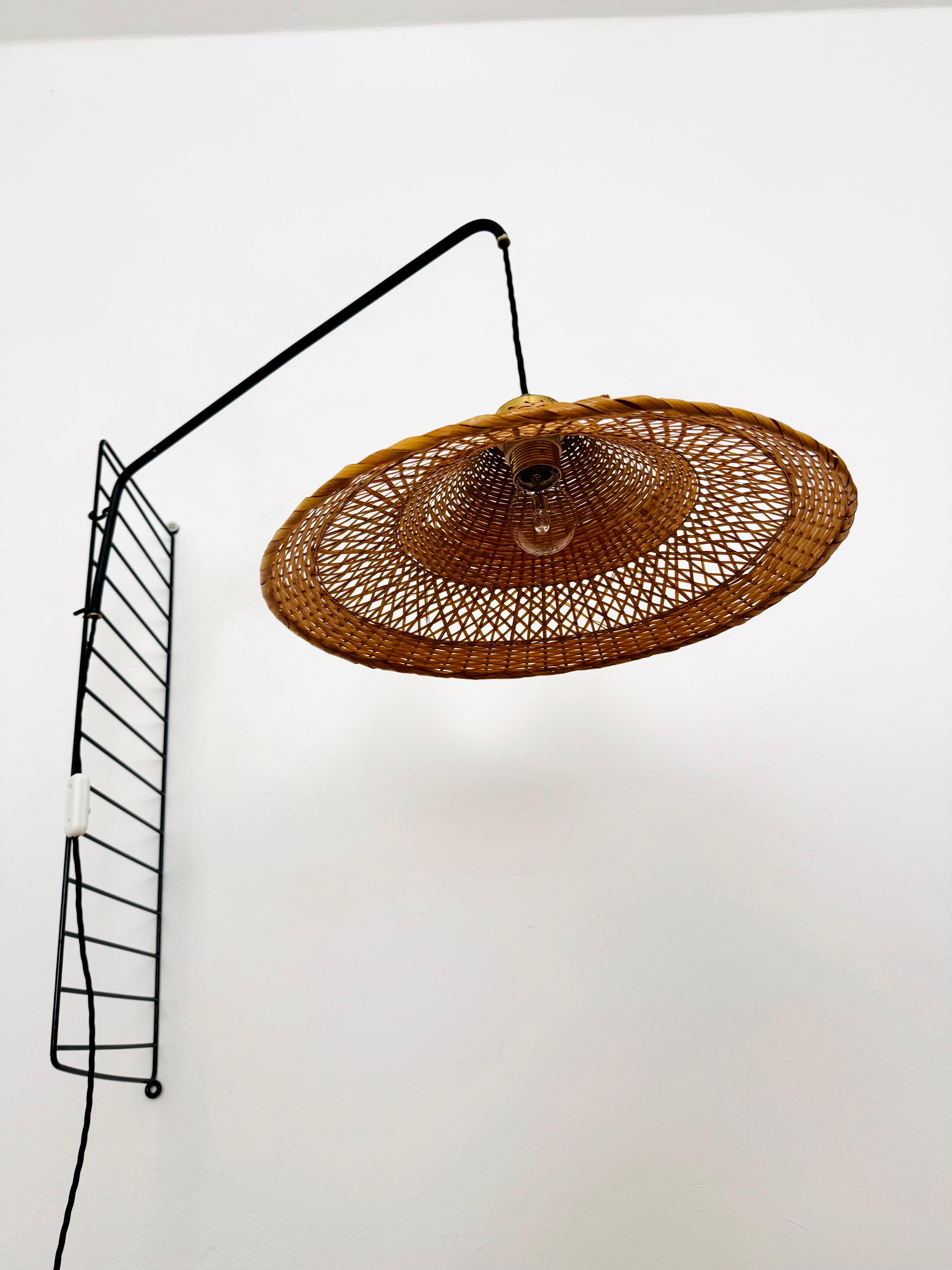Danish Shelf Lamp by Kajsa & Nils ''Nisse'' Strinning for String Design For Sale