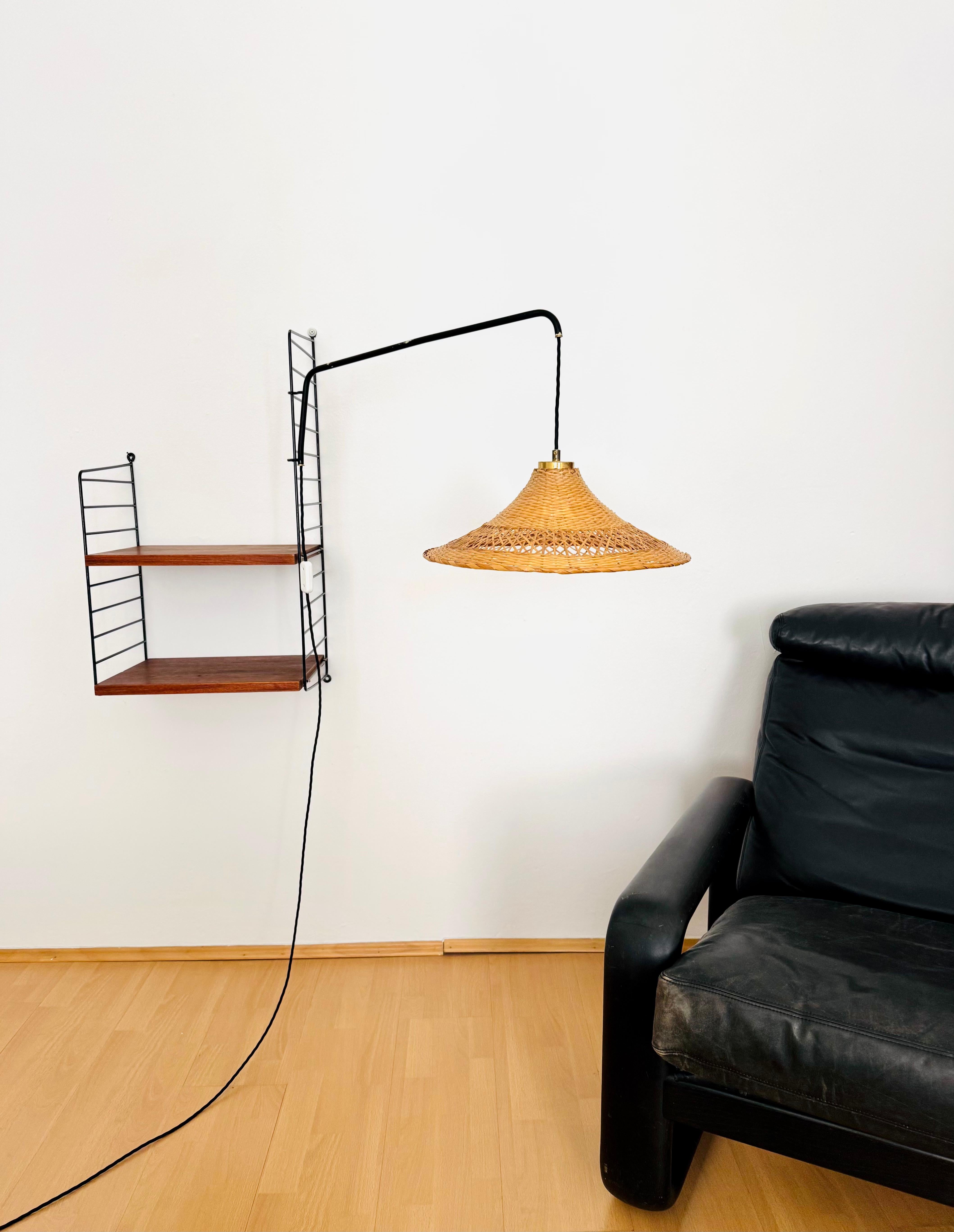 Metal Shelf Lamp by Kajsa & Nils ''Nisse'' Strinning for String Design For Sale
