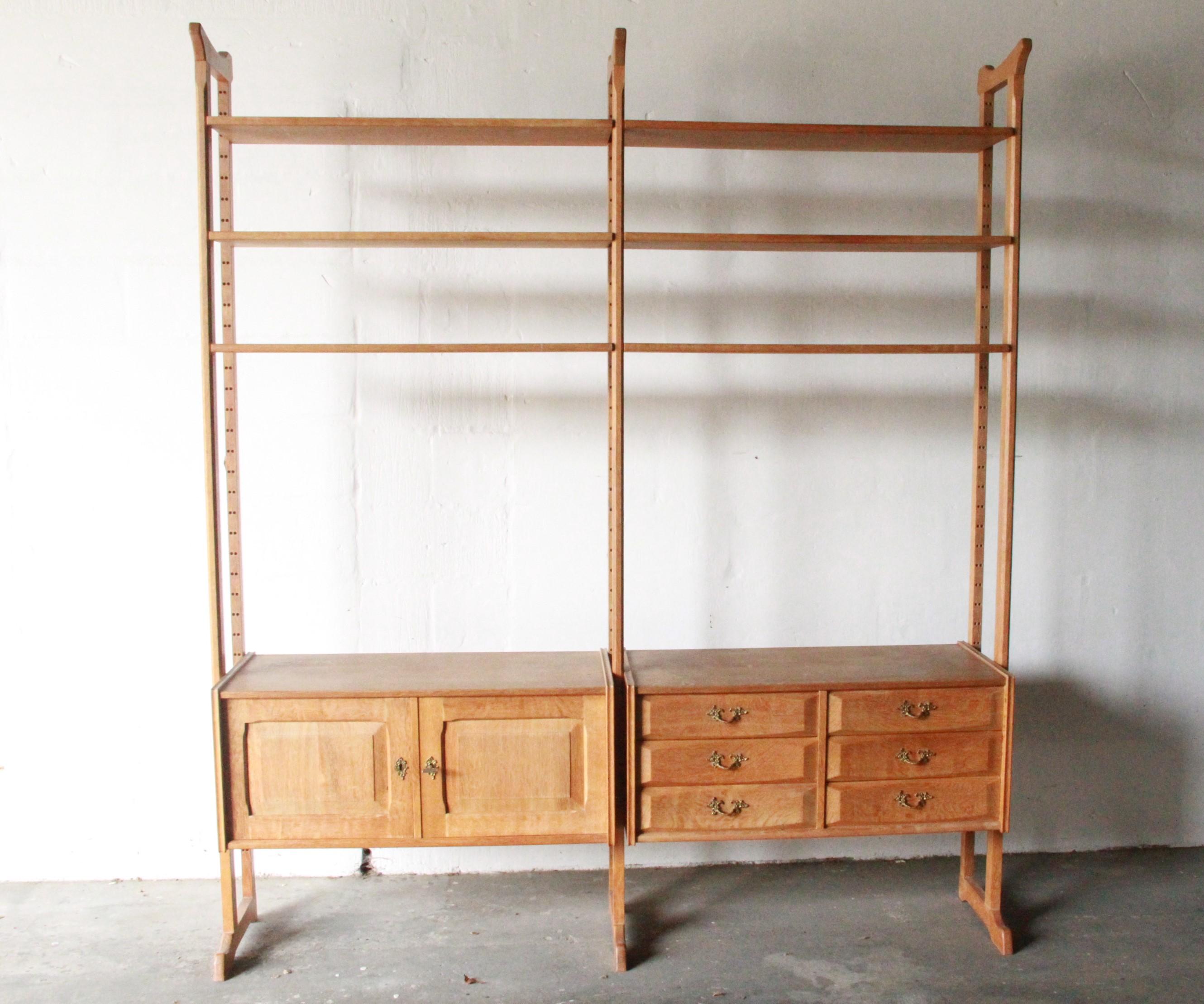 Shelf System Attr. to Henning Kjærnulf, Oak Danish 1
