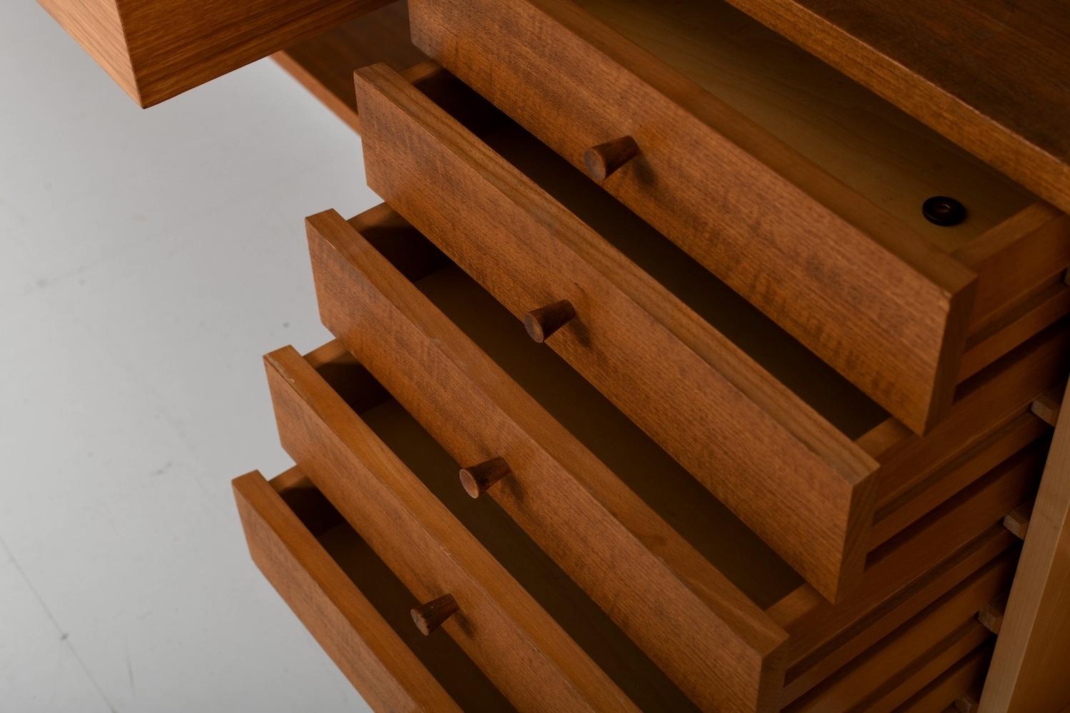 Shelf System by Kajsa & Nils Nisse Strinning for String AB 1950s For Sale 4