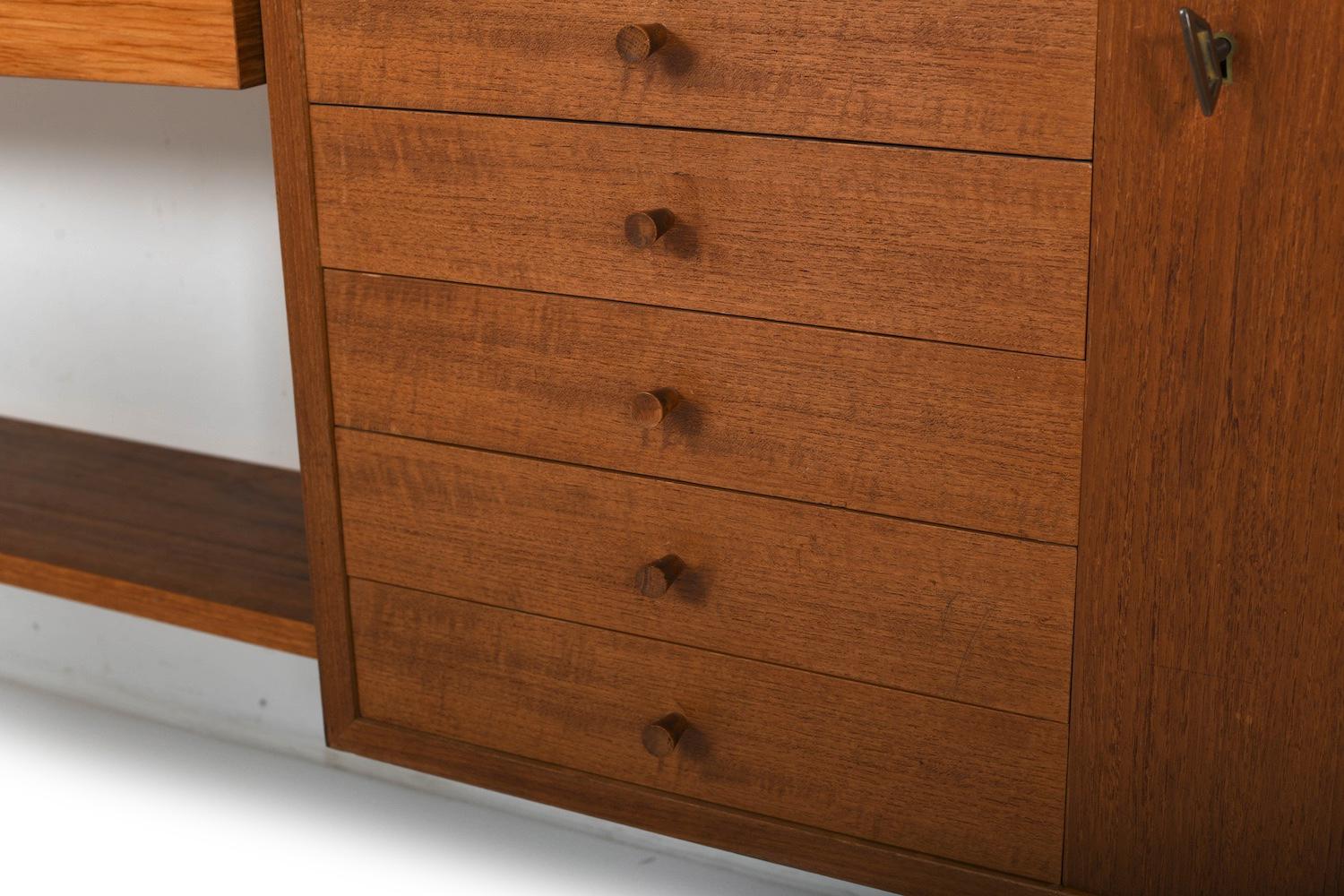 Shelf System by Kajsa & Nils Nisse Strinning for String AB 1950s For Sale 5