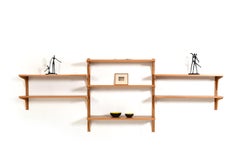 Regalsystem in Eiche von HG Furniture Dänemark 1960er Jahre