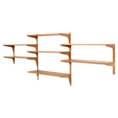 Regalsystem in Eiche von HG Furniture Dänemark 1960er Jahre