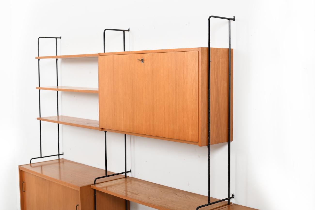 Shelf System Model Omnia in Ash by Ernst Dieter Hilker, 1960s For Sale 5
