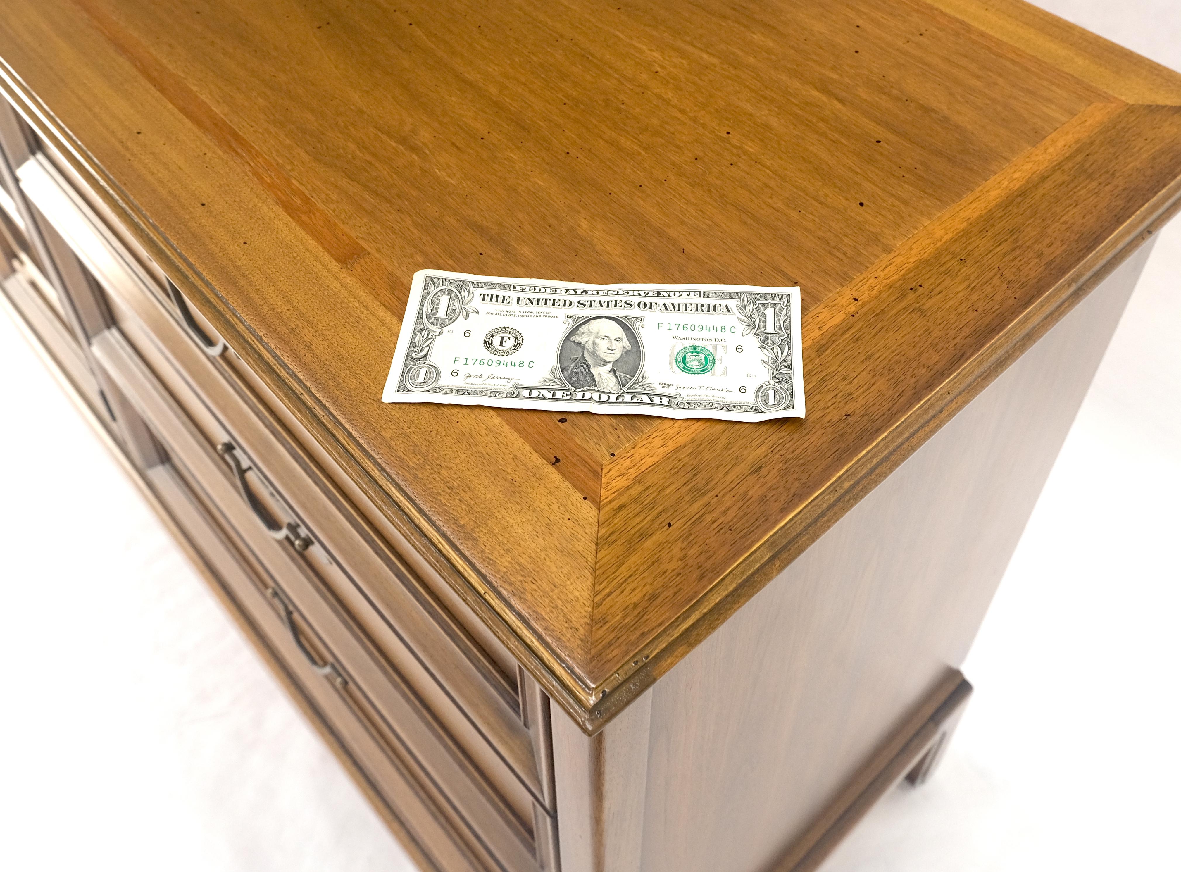 Scaffale A due ante Scomparto 3 Cassetti Noce chiaro Comò compatto Credenza MINT! in vendita 10