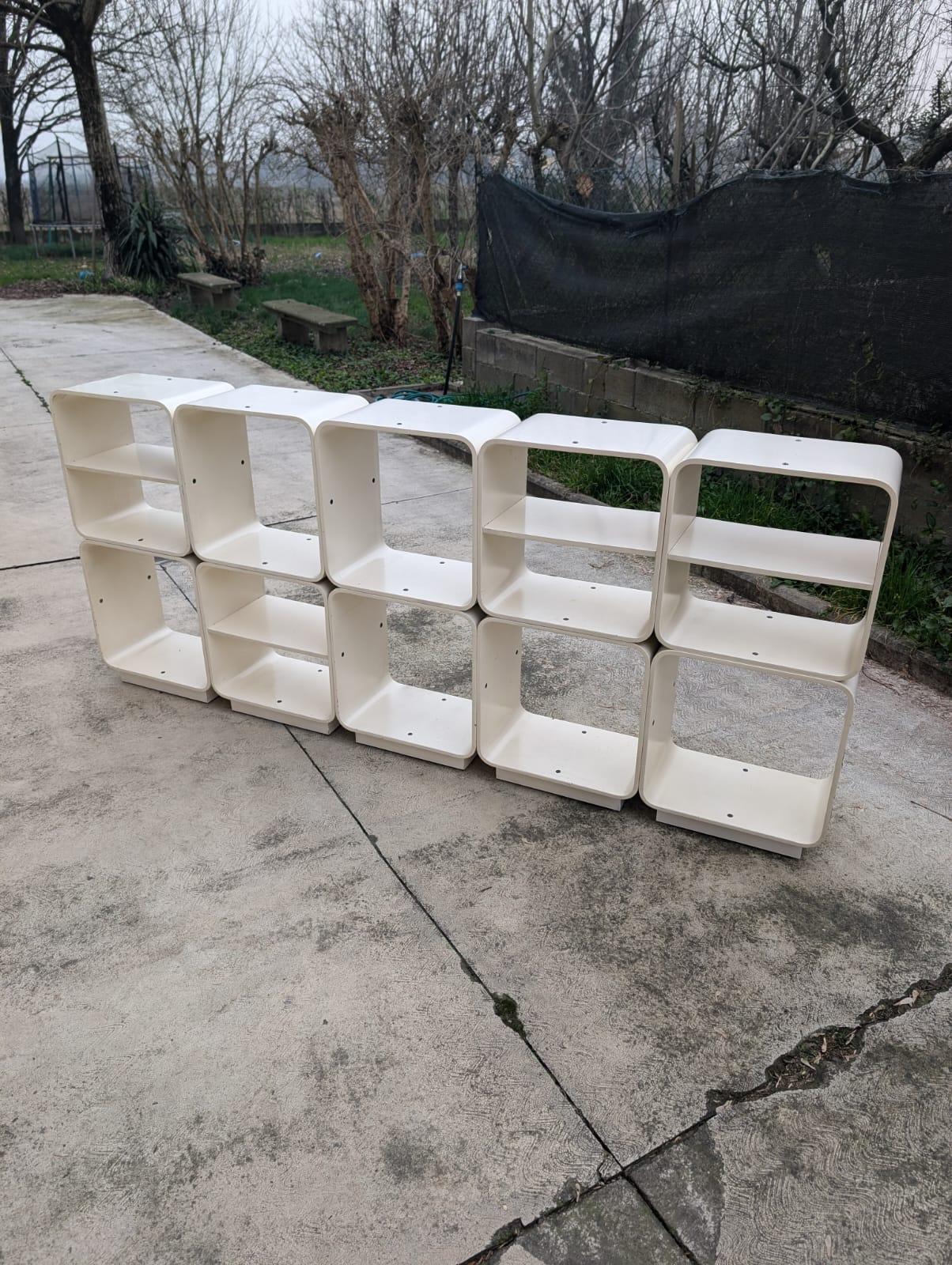 Shelf Unit by Carlo de Carli, 70s In Good Condition For Sale In Medesano, Parma
