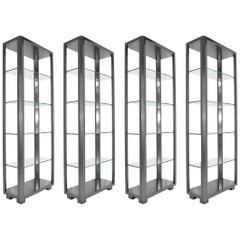 Shelf Units with Glass Shelves