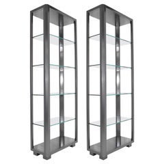 Shelf Units with Glass Shelves