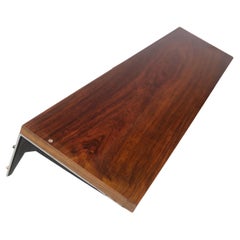 Shelf With Suspension Model Excellent  In Rosewood By Albert Hansen From 1960s
