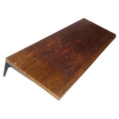 Shelf With Suspension Model Excellent In Rosewood By Albert Hansen From 1960s