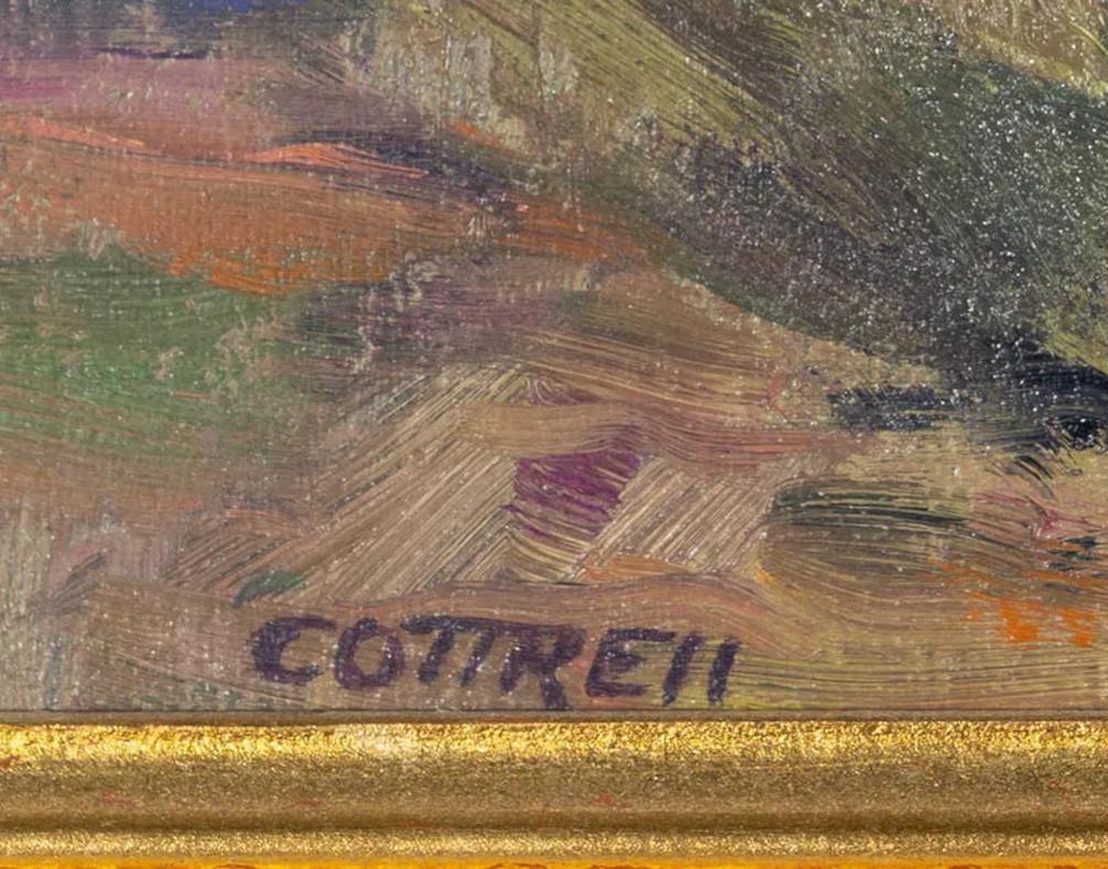 Sheila Cottrell
(Nacida en 1954)
Artista de Arizona
Tamaño de la imagen: 22 x 24
Tamaño del marco: 28 3/4 x 30 1/2
Técnica: Óleo sobre lienzo
