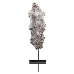 Muschel Amethyst akzentuiert in Bronze Stand