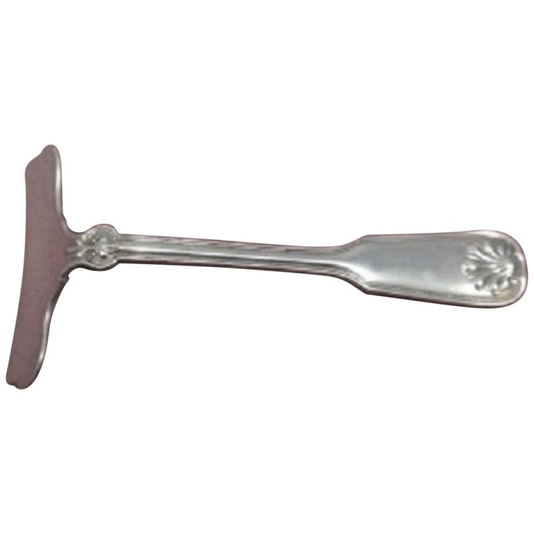 Shell and Thread by Tiffany and Co. Sterling Silver Baby Food Pusher