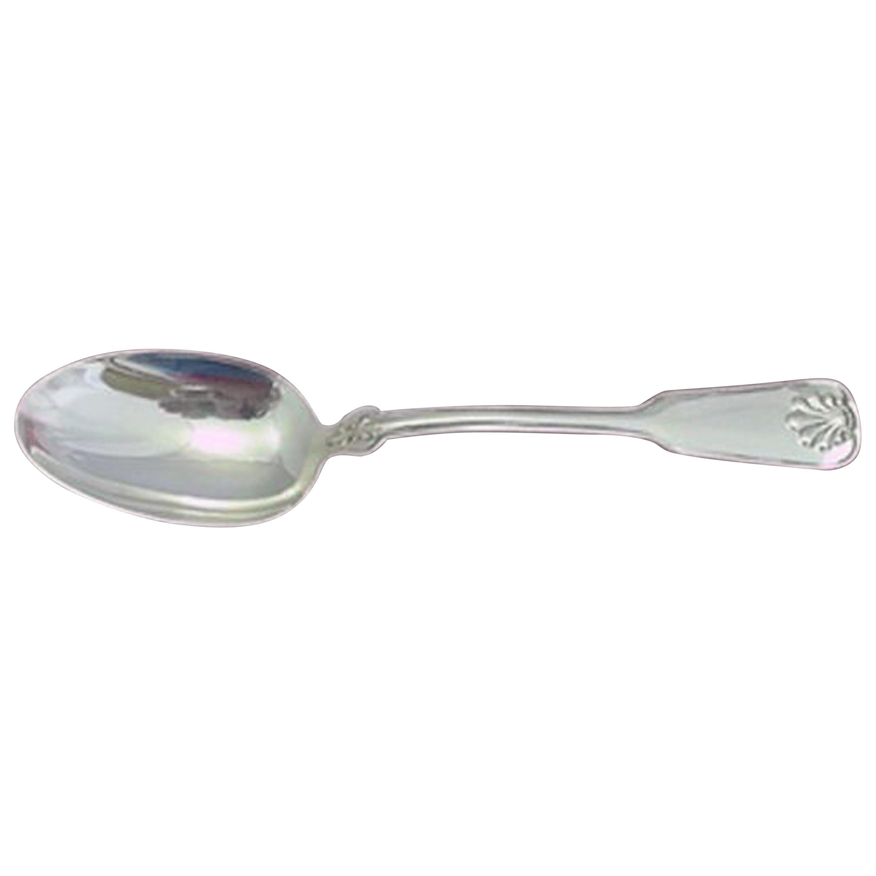 Shell and Thread by Tiffany and Co. Sterling Silver Bouillon Soup Spoon For Sale at 1stDibs