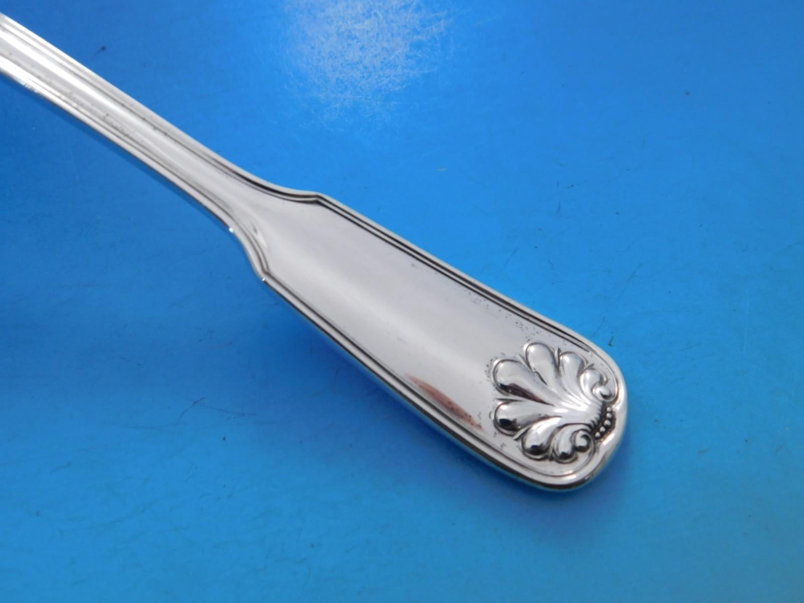 Set di posate in argento Sterling Shell and Thread by Tiffany 8 Servizio 52 pezzi Cena in vendita 2