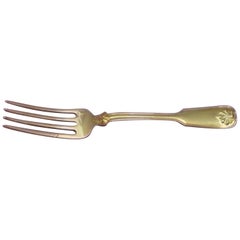 Shell and Thread Vermeil by Tiffany & Co. Sterling Silver Regular Fork