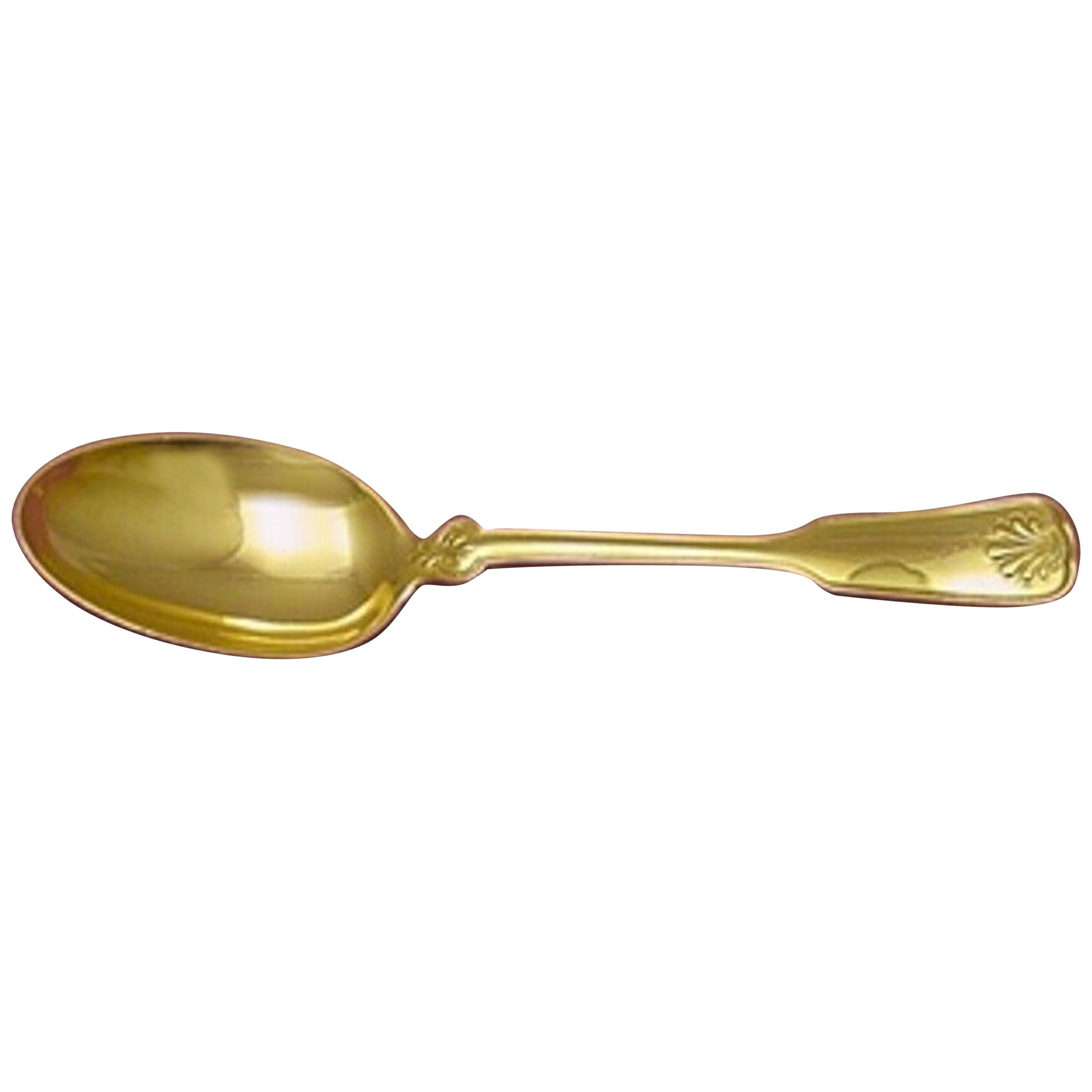 Shell and Thread Vermeil by Tiffany & Co Sterling Silver Teaspoon