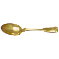 Shell and Thread Vermeil by Tiffany & Co Sterling Silver Teaspoon