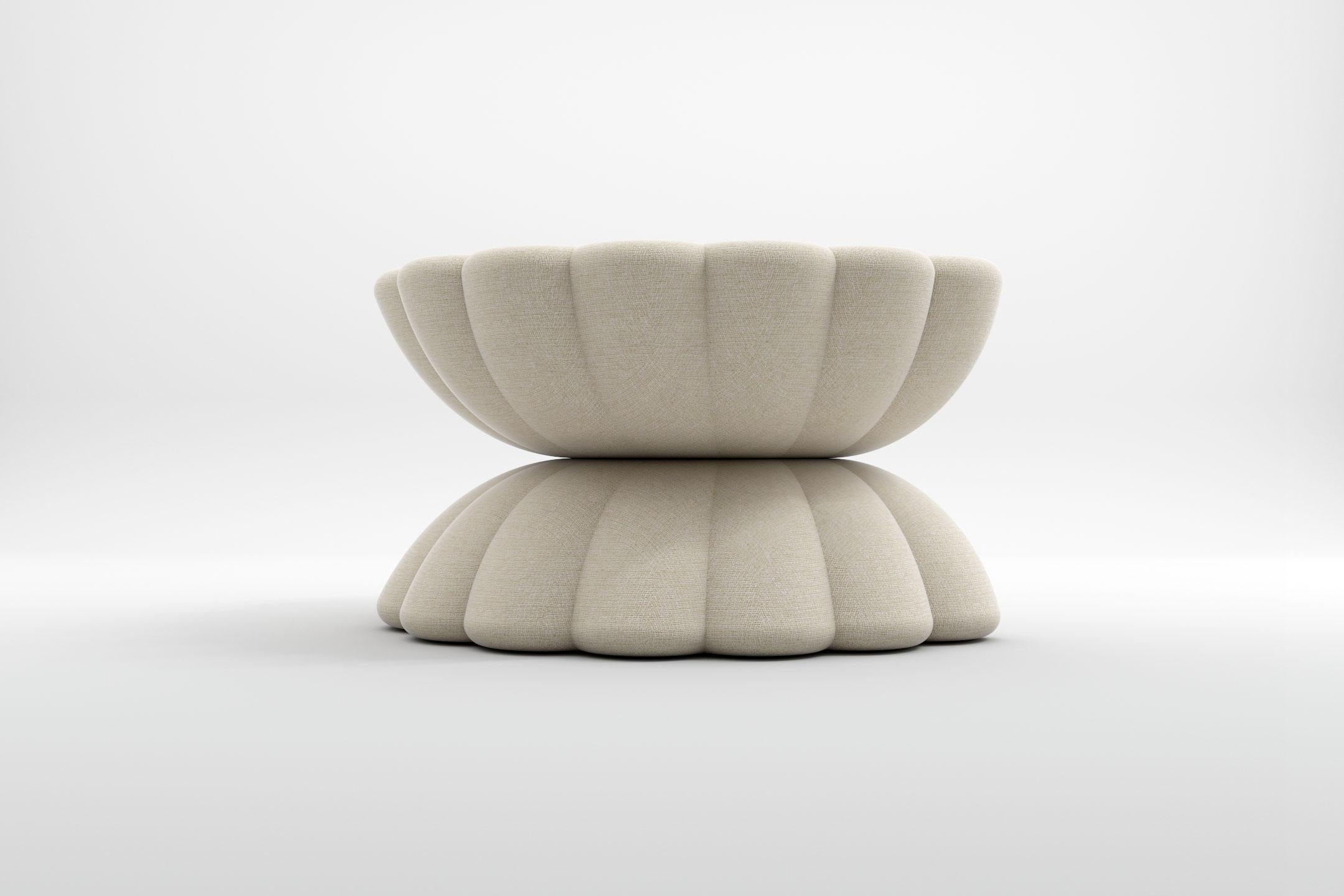 Shell Armchair - Modern White Armchair In New Condition For Sale In London, GB