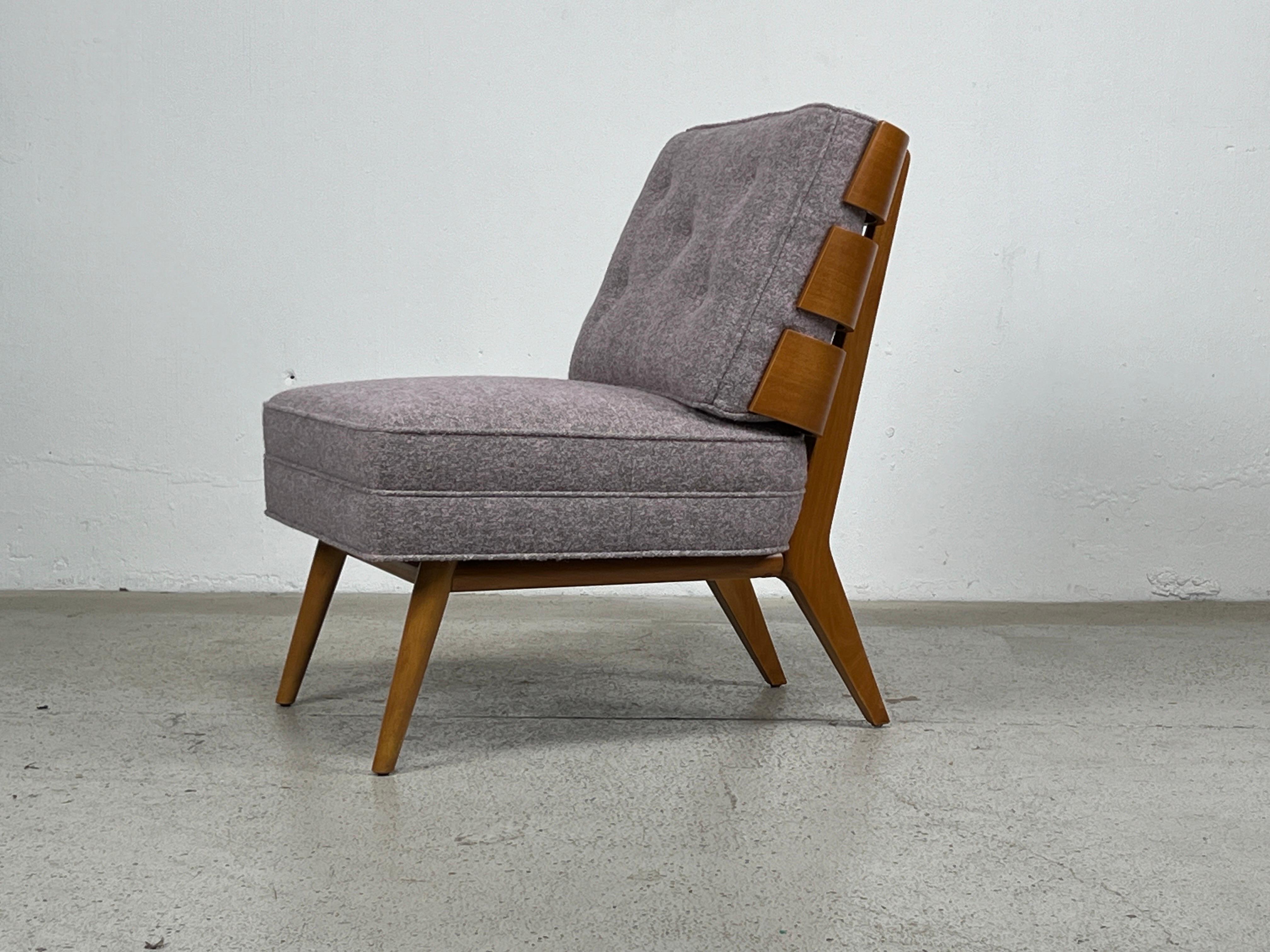 Shell Back Lounge Chair by T.H. Robsjohn-Gibbings For Sale 6