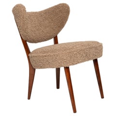 Shell Beige Boucle Club Chair, by Vintola Studio, Europe, Poland