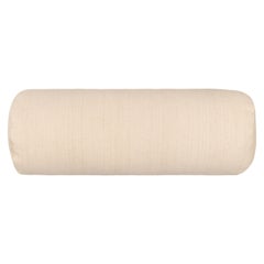 Shell Bolster Organic Hemp & Cotton Bolster Cushion Rib Effect