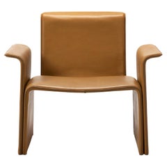 Shell Brown Leather Armchair STUDIOPEPE by Exteta